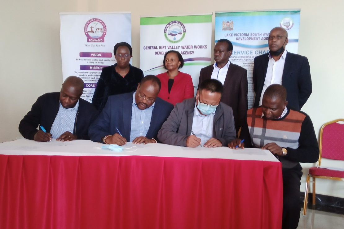  BOMET MULOT-LONGISA WATER SUPPLY & SANITATION PROJECT SITE HANDOVER