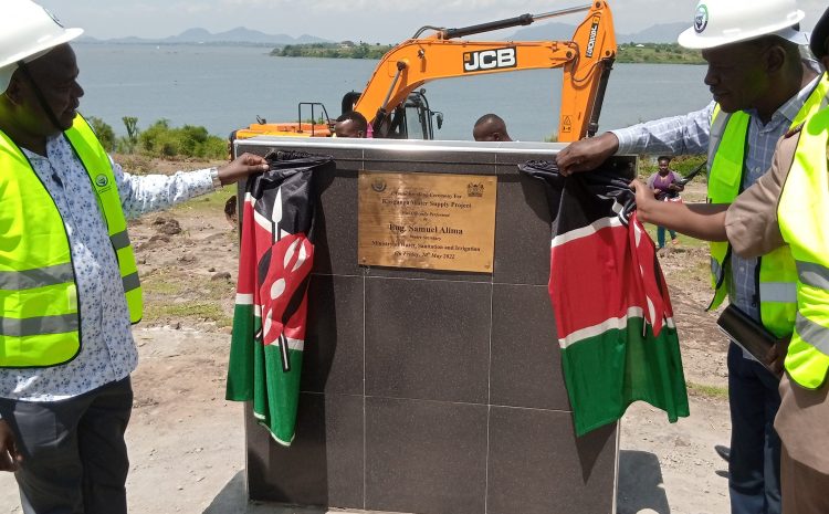  GROUND BREAKING OF KASGUNGA WATER SUPPLY PROJECT
