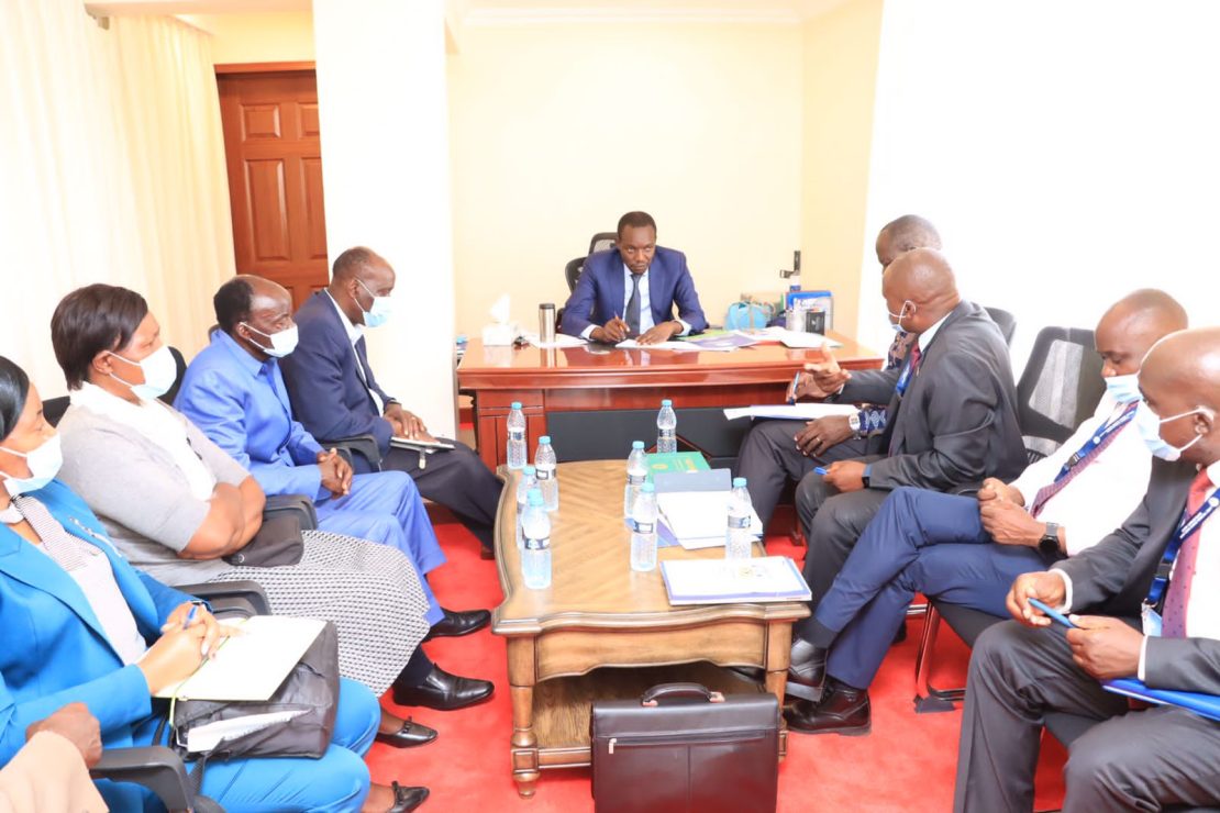  COURTESY CALL TO KISII GOVERNOR￼
