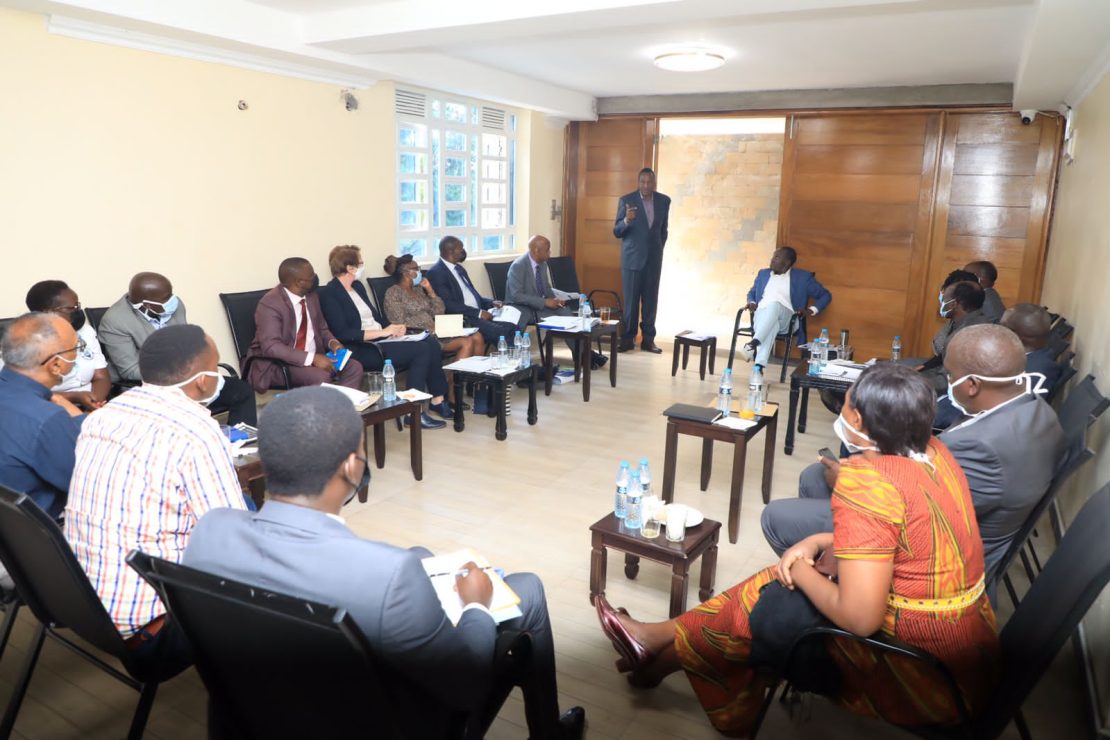  LVSWWDA & KfW COURTESY CALL ON KISII COUNTY GOVERNOR