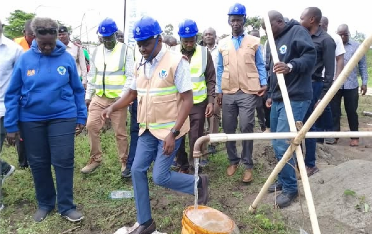  LAUNCH OF LWANDA HEALTH CENTRE WATER SUPPLY PROJECT