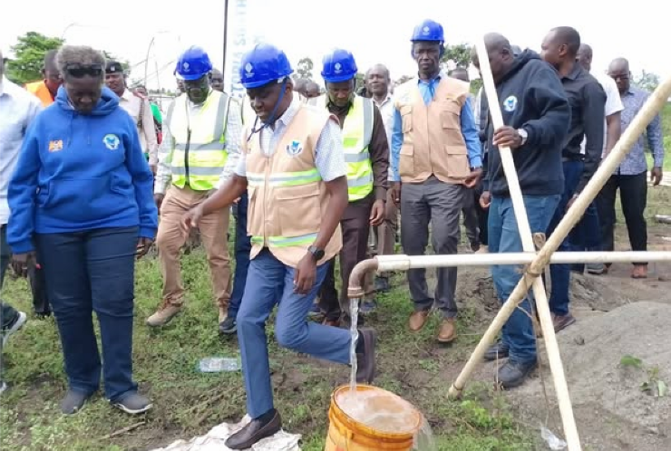  LAUNCH OF LWANDA HEALTH CENTRE WATER SUPPLY PROJECT