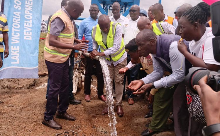  LAUNCH OF MUMISA AND LUWA BOREHOLES